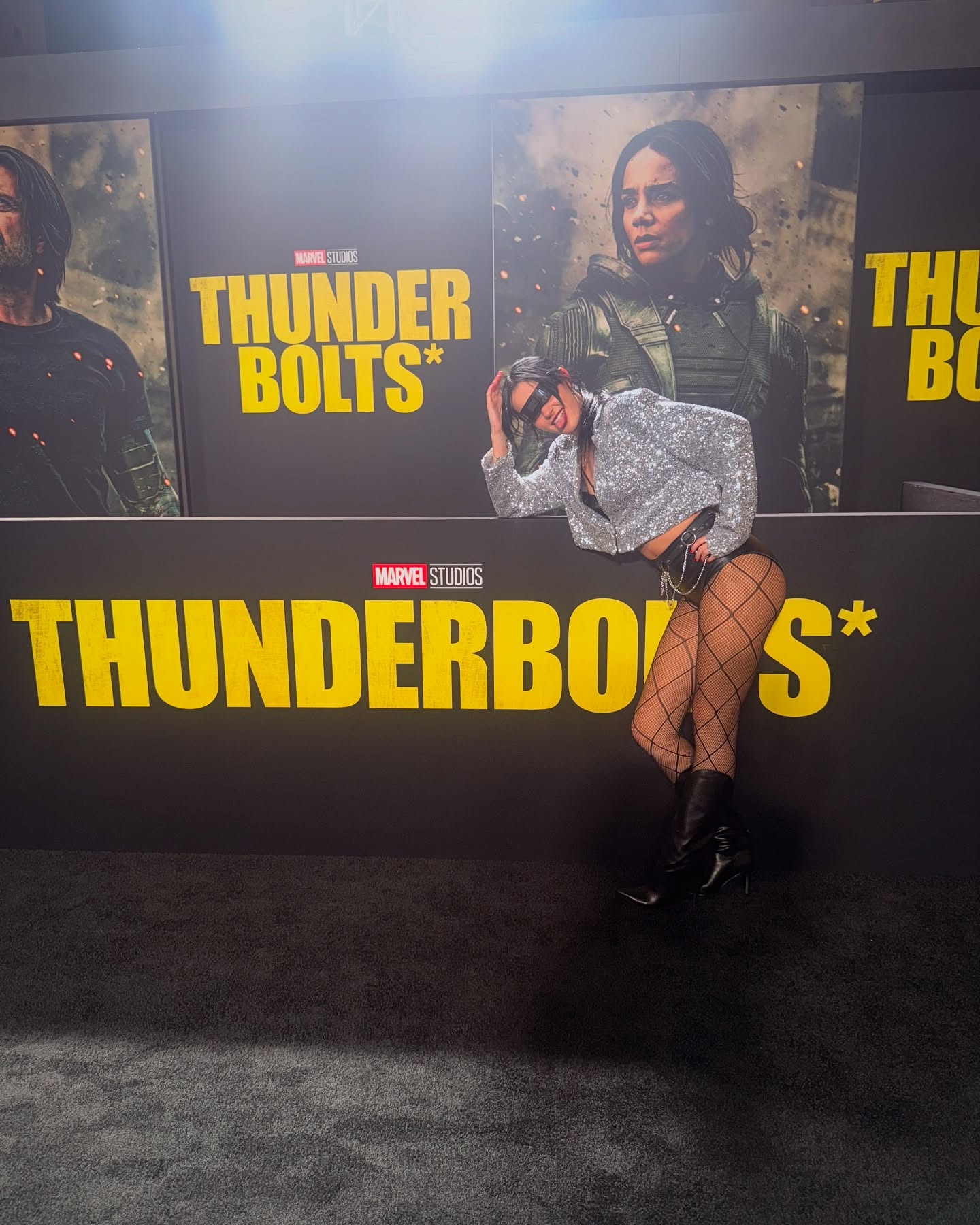 JX-Lynne at the Marvel Studios Thunderbolts premiere